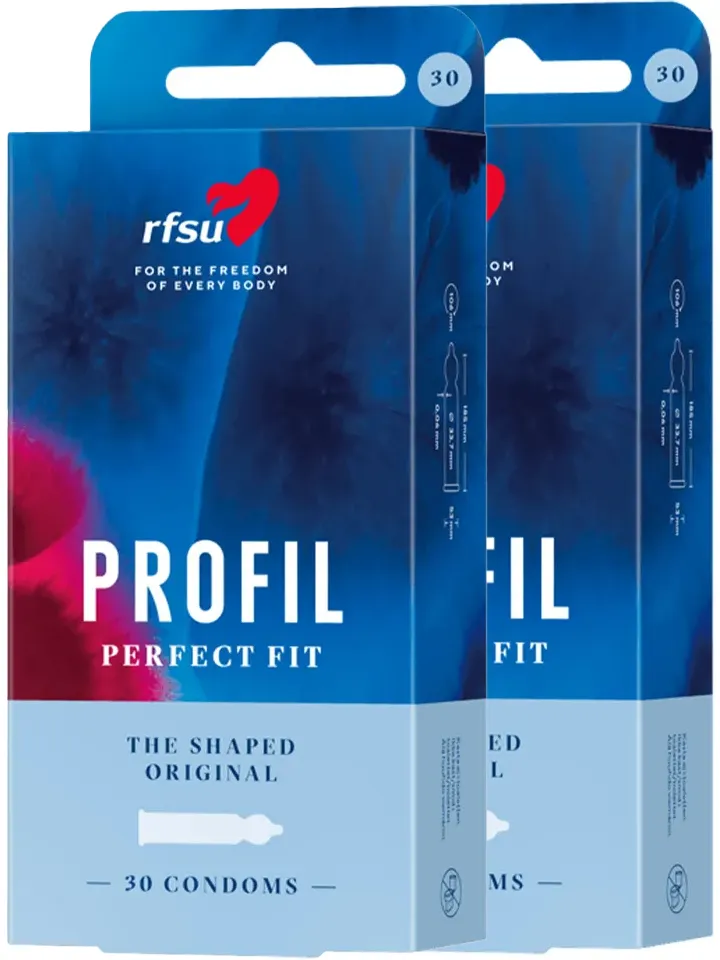 RFSU Profil Kondomer 60-pack - Condoms big pack 1