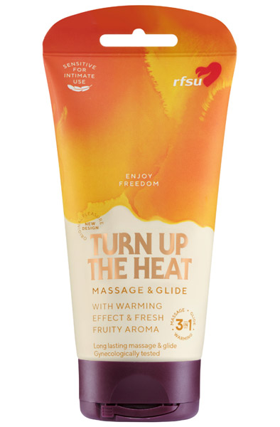 RFSU Sense Me 3in1 Turn Up The Heat 150ml - Gleitmittel & Massagelotion 1
