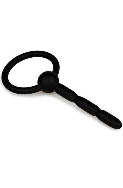 Ribbed Hohler Silikon Penis Plug - Dilator 2