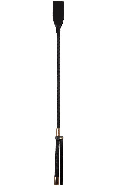 Riding Crop Black & Gold 60 cm - Reitgerte 1