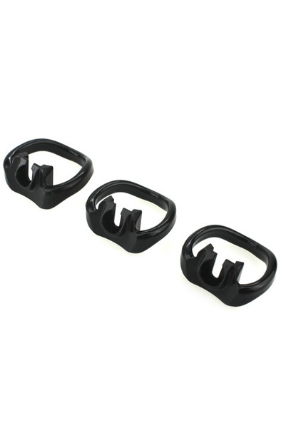 Rikers Locking Chastity Device Black - Keuschheitskäfig 8