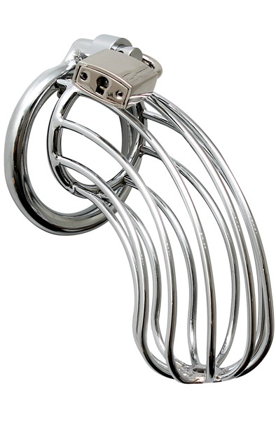 Rimba Male Chastity Device With Padlock - Keuschheitskäfig 1