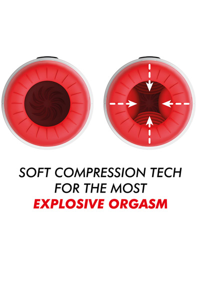 Rocket Masturbator Soft Compression & Vibration - Masturbator 2