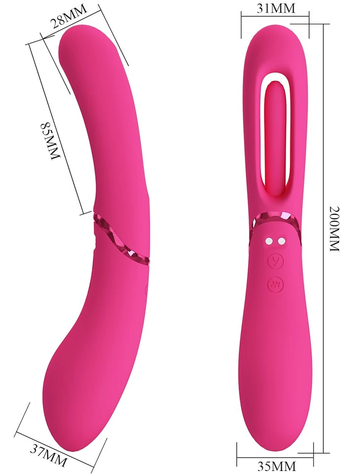 Romance Lexie Vibrator Pink - G-spot vibrator 2