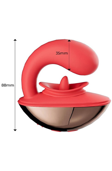 Rondy Vibrating & Licking Tongue With App - Vibrator 5