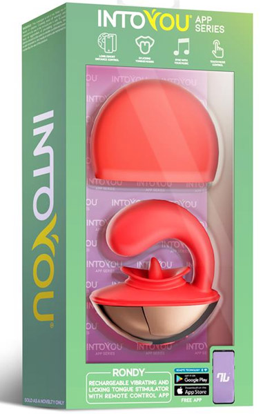 Rondy Vibrating & Licking Tongue With App - Vibrator 6