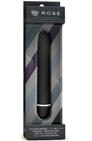 Rose Luxuriate Black 17,5 cm - Vibrator 3