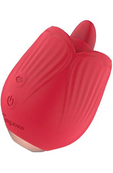 Rose Vibrator Licking & Vibrating - Clitoral stimulator 1