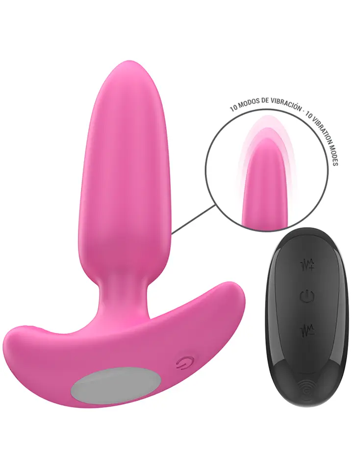 Ross Anal Plug 10 Vibrations Remote Control - Vibrating anal plug 2
