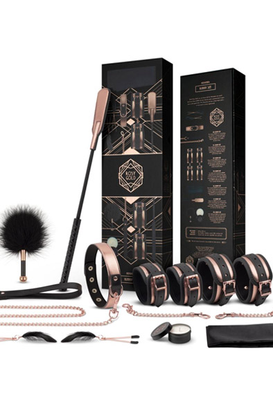 Rosy Gold Nouveau BDSM Set - Bondage-Set 2