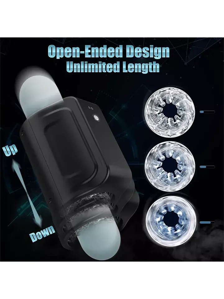 Rotating Masturbator 7 Modes Black - Automatic masturbator 3