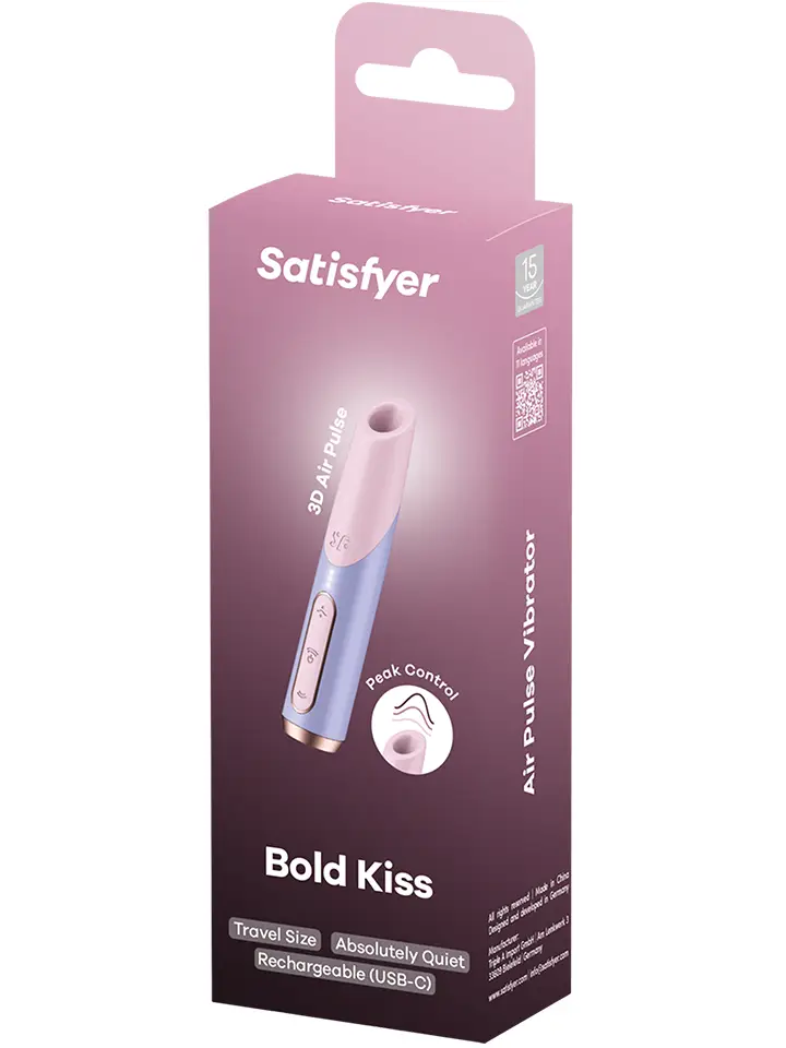 Satisfyer Bold Kiss Air Pulse Vibrator - Air pressure vibrator 5