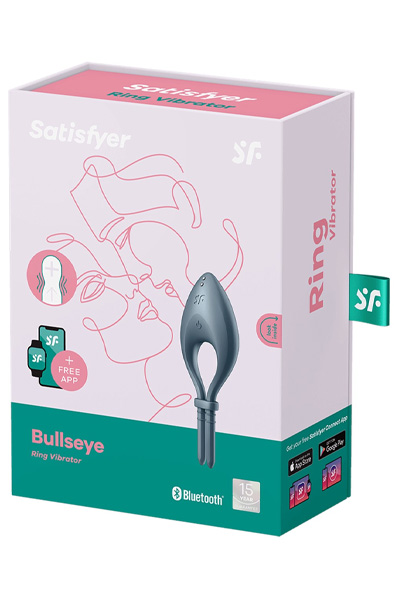 Satisfyer Bullseye Ring Vibrator Dark Blue - Vibrierender Penisring 4