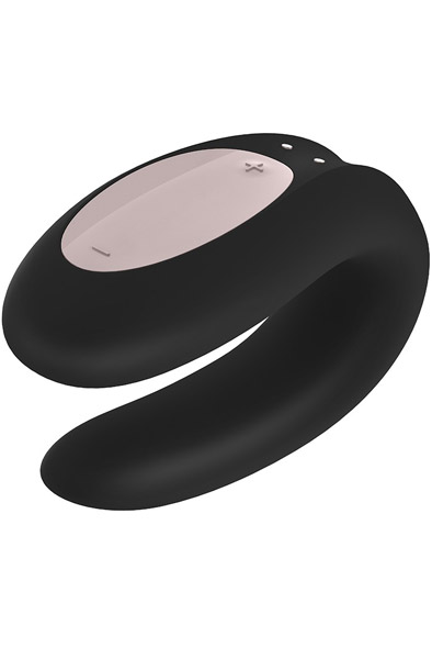 Satisfyer Double Joy Connect App Black - App-controlled couples vibrator 4
