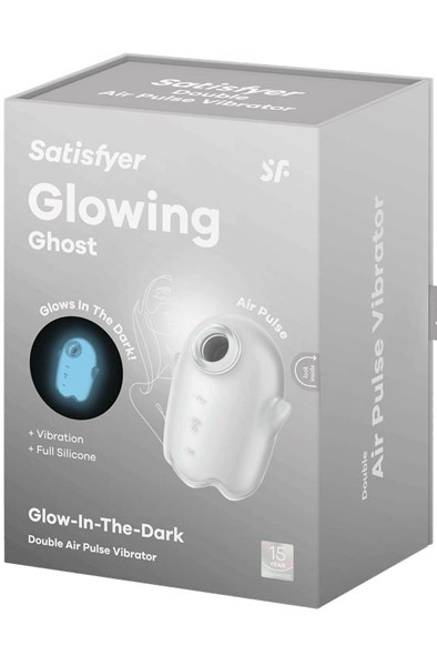 Satisfyer Glowing Ghost Clitoral Stimulator - Luftdruck-Vibrator 6