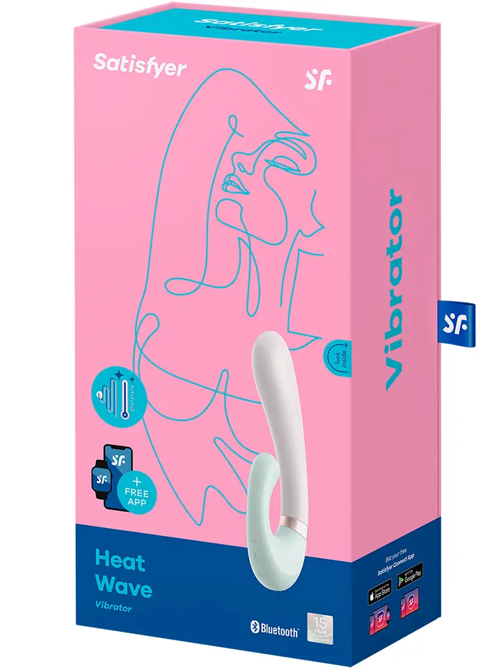 Satisfyer Heat Wave Connect App Mint - Rabbit-Vibratoren 5