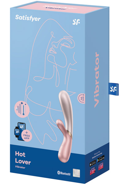 Satisfyer Hot Lover Vibrator - App-gesteuerter Kaninchen-Vibrator 5