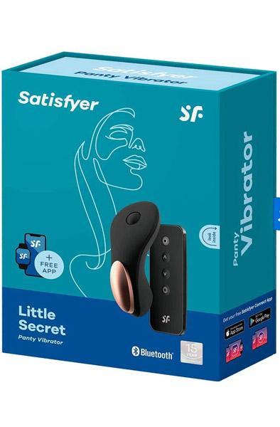 Satisfyer Little Secret Black - Vibrating panties 5
