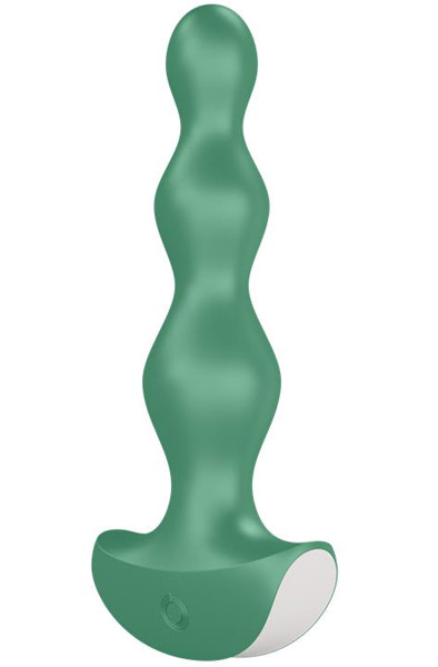Satisfyer Lolli Plug Vibrator 1 Green - Vibrating anal beads 1