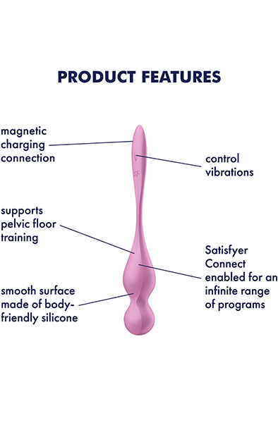 Satisfyer Love Birds 1 App Training - Bowling Bälle 2