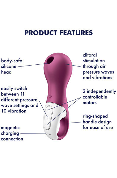 Satisfyer Lucky Libra Berry - Luftdruck-Vibrator 2