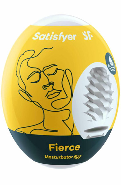Satisfyer Masturbator Egg Single Fierce - Tenga egg 1