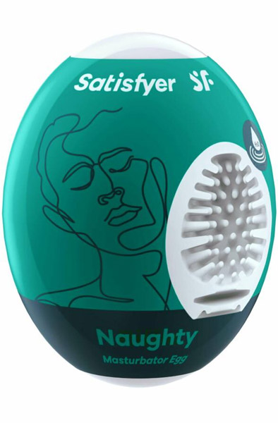 Satisfyer Masturbator Egg Single Naughty - Tenga egg 1