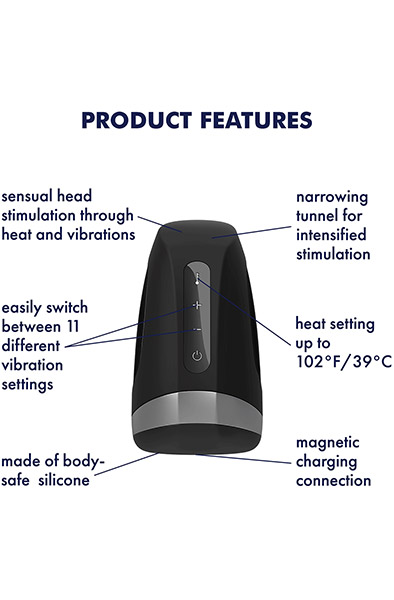 Satisfyer Men Heat Vibration - Masturbator 2