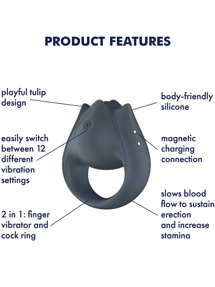 Satisfyer Perfect Pair 2 - Vibrating cock ring 2