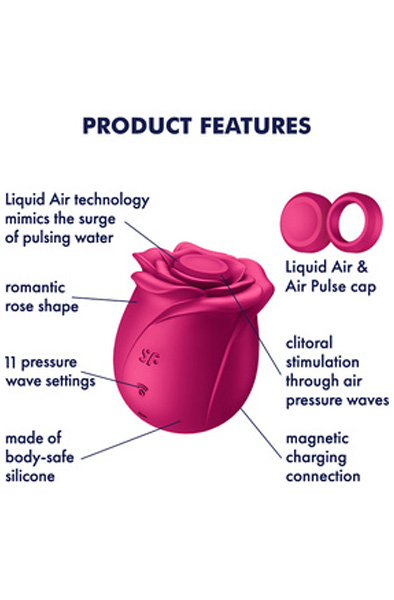 Satisfyer Pro 2 Classic Blossom - Air pressure vibrator 2