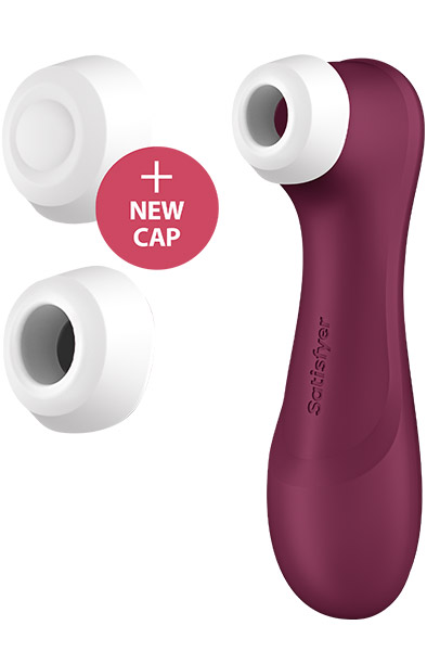 Satisfyer Pro 2 Gen. 3 With Liquid Air & Bluetooth App Red - Air pressure vibrator 3