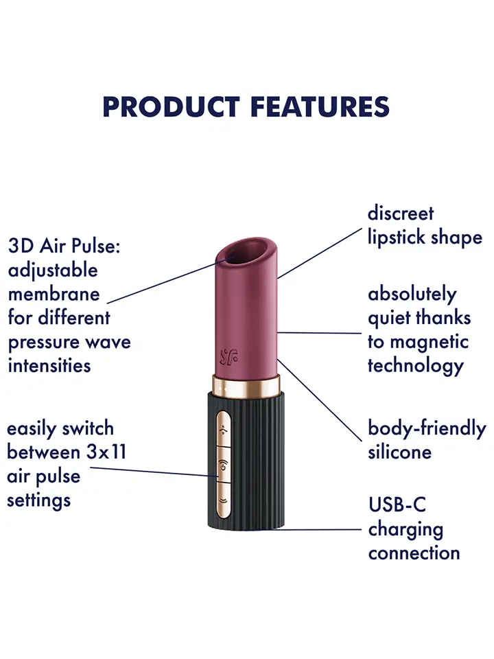 Satisfyer Pro 2 Kiss Air Pulse Vibrator - Air pressure vibrator 2