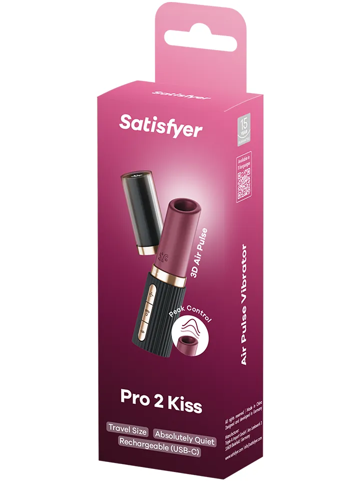 Satisfyer Pro 2 Kiss Air Pulse Vibrator - Air pressure vibrator 7