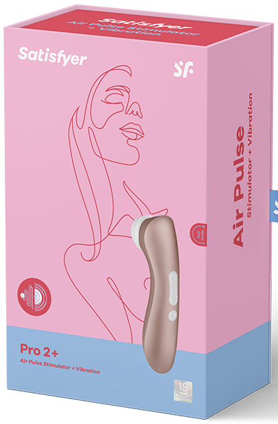 Satisfyer Pro 2+ Vibration - Luftdruck-Vibrator 5