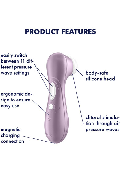 Satisfyer Pro 2 Violet - Luftdruck-Vibrator 2