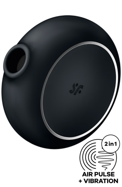 Satisfyer Pro To Go 3 Black - Luftdruck-Vibrator 1