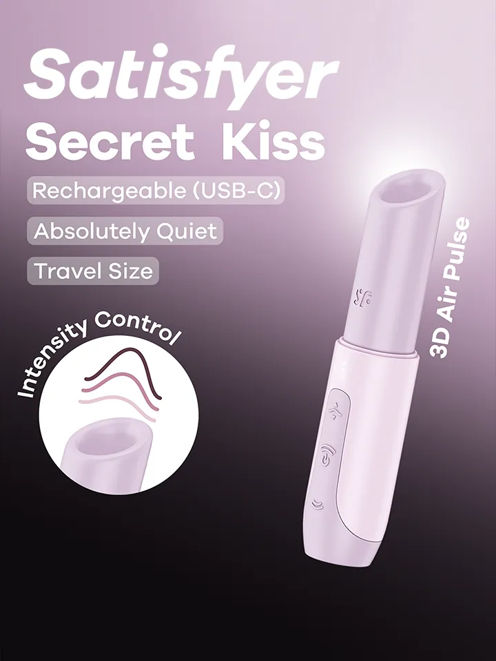 Satisfyer Secret Kiss Air Pulse Vibrator - Air pressure vibrator 1 [full]