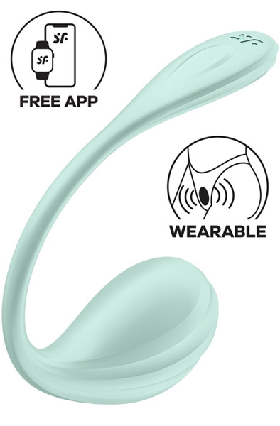 Satisfyer Smooth Petal App Vibrator - App-gesteuertes Vibro-Ei 1