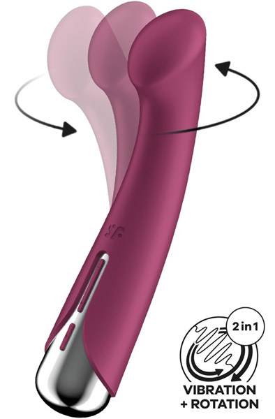 Satisfyer Spinning G-Spot 1 Red - G-Punkt-Vibrator 1
