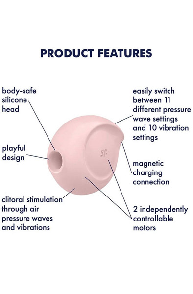 Satisfyer Sugar Rush Rose - Luftdruck-Vibrator 2