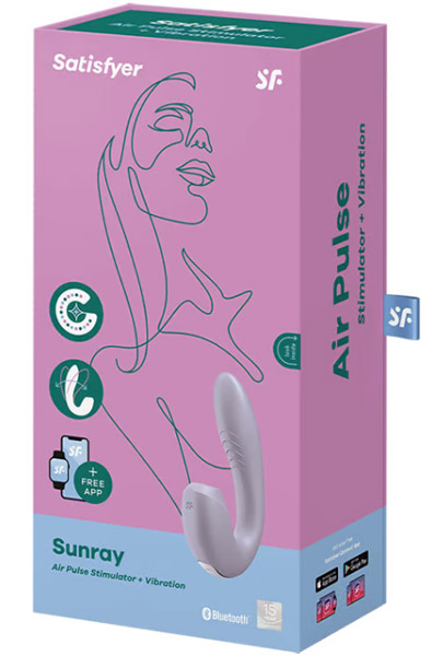 Satisfyer Sunray Lilac - Luftdruck-Vibrator 4