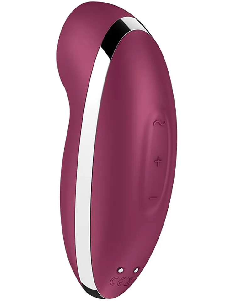 Satisfyer Tap & Climax 2 Vibrator Red - Clitoral vibrator 3