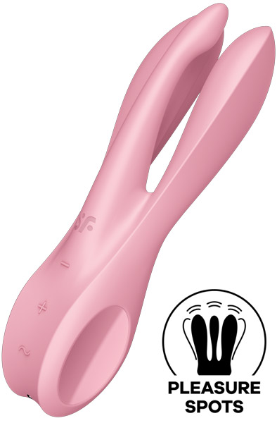 Satisfyer Threesome 1 Pink - Vibrator 1