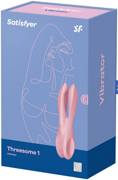 Satisfyer Threesome 1 Pink - Vibrator 4