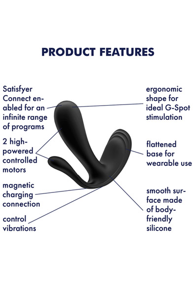 Satisfyer Top Secret+ Black - 2