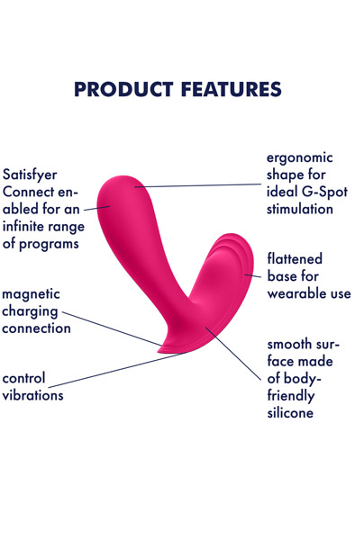 Satisfyer Top Secret Pink - G-spot vibrator 2