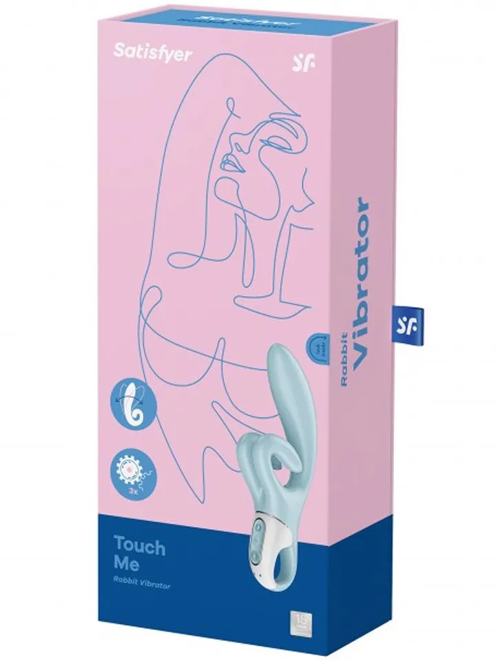 Satisfyer Touch Me Blue - Rabbit vibrator 3