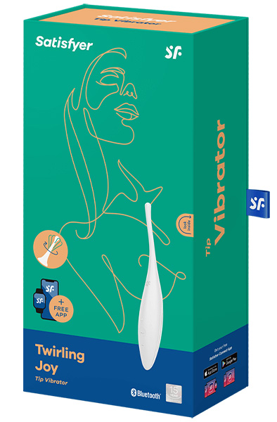 Satisfyer Twirling Joy Pinpoint Vibrations App Control - Vibrators 6