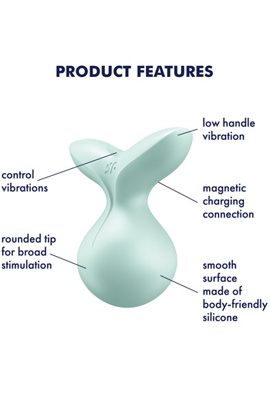 Satisfyer Viva La Vulva 3 Mint - Klitoris-Vibrator 2