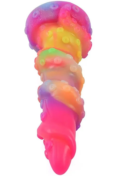 Seapok Glow-in-The-Dark Dildo 22,5 cm - Drachen-Dildo 5